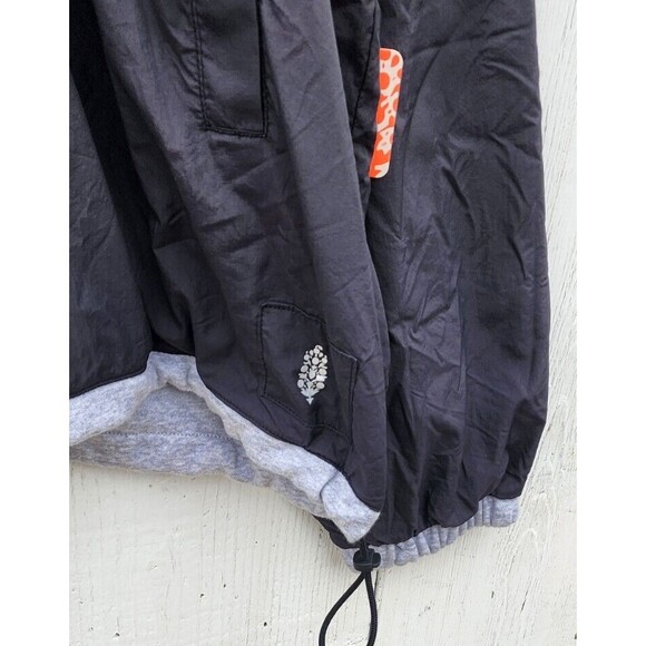 Free People FP Movement Don’t Back Down Nylon Pullover Reversible Hoodie Sz L NW - Picture 5 of 11